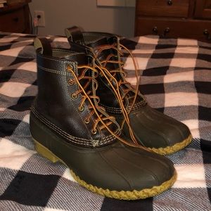 LL Bean Boots- Size 11-Dark Brown